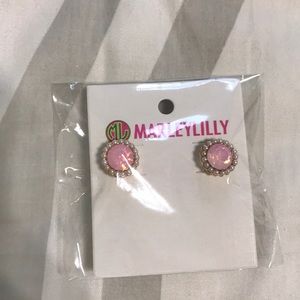 Pink earrings